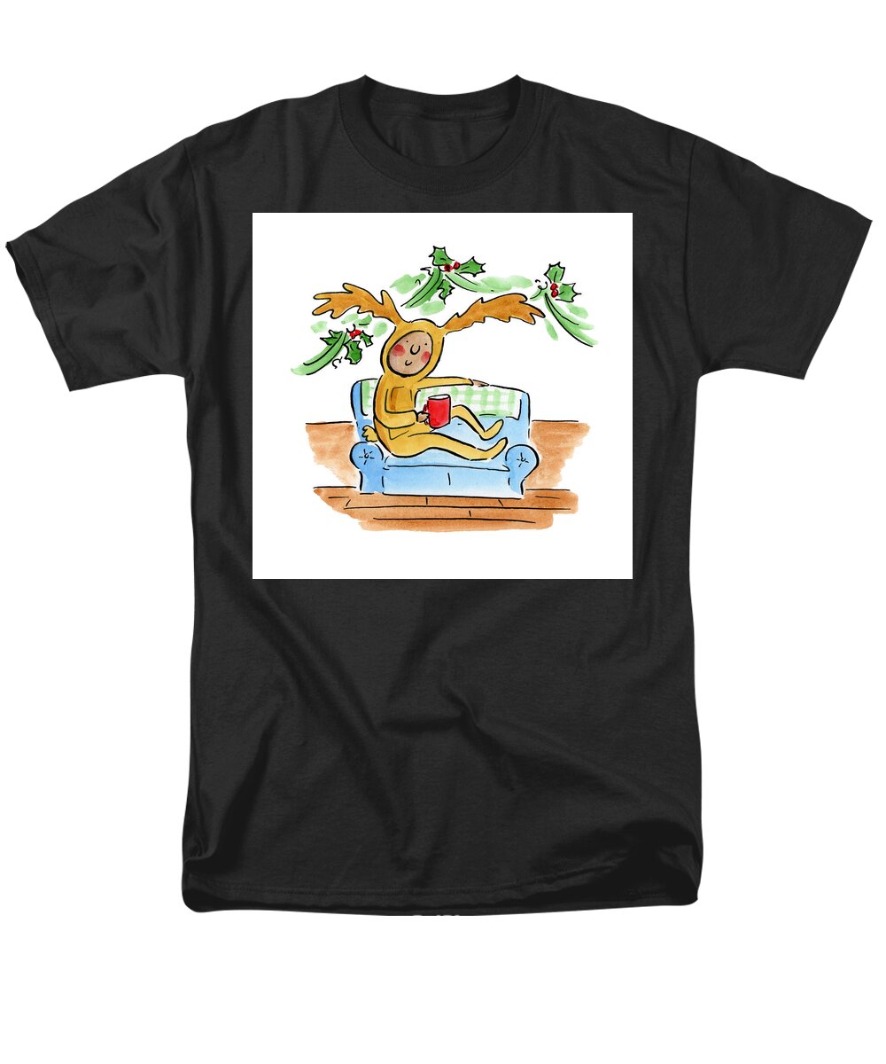 Reindeer Onesie - Men's T-Shirt  (Regular Fit)