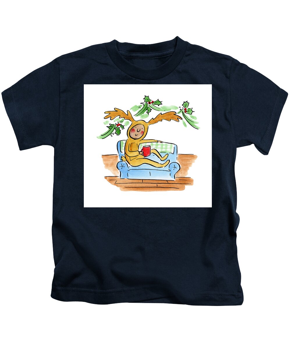 Reindeer Onesie - Kids T-Shirt