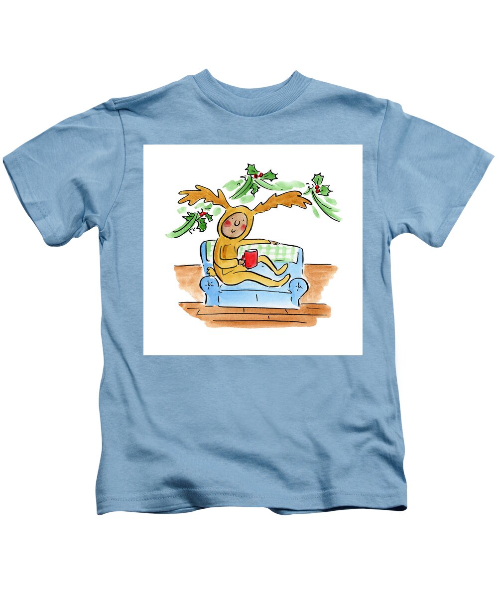 Reindeer Onesie - Kids T-Shirt