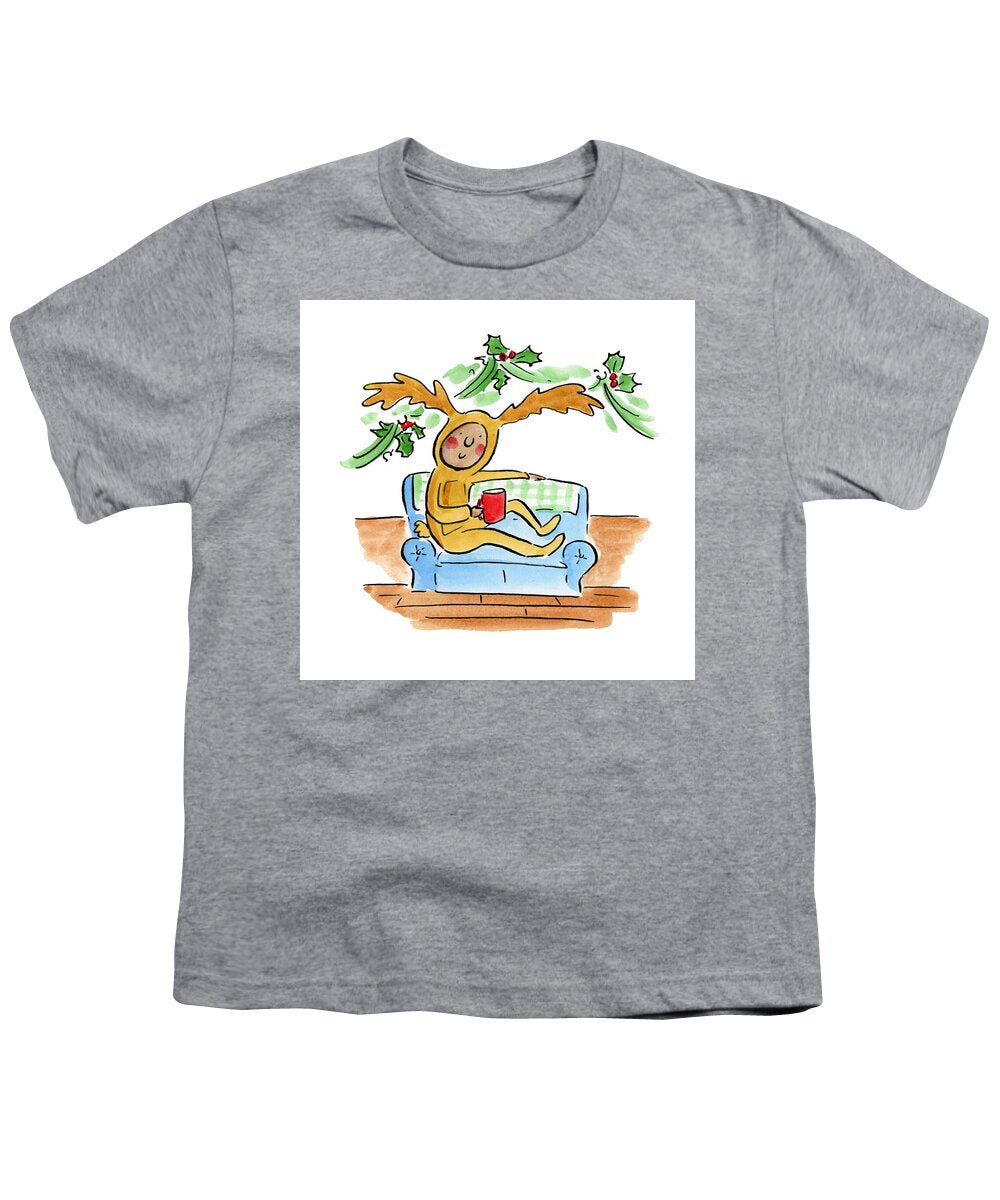 Reindeer Onesie - Youth T-Shirt