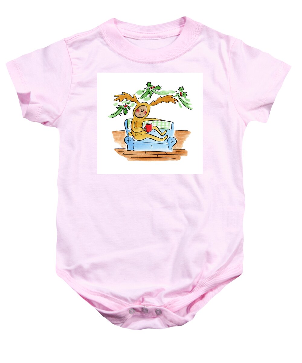 Reindeer Onesie - Baby Onesie