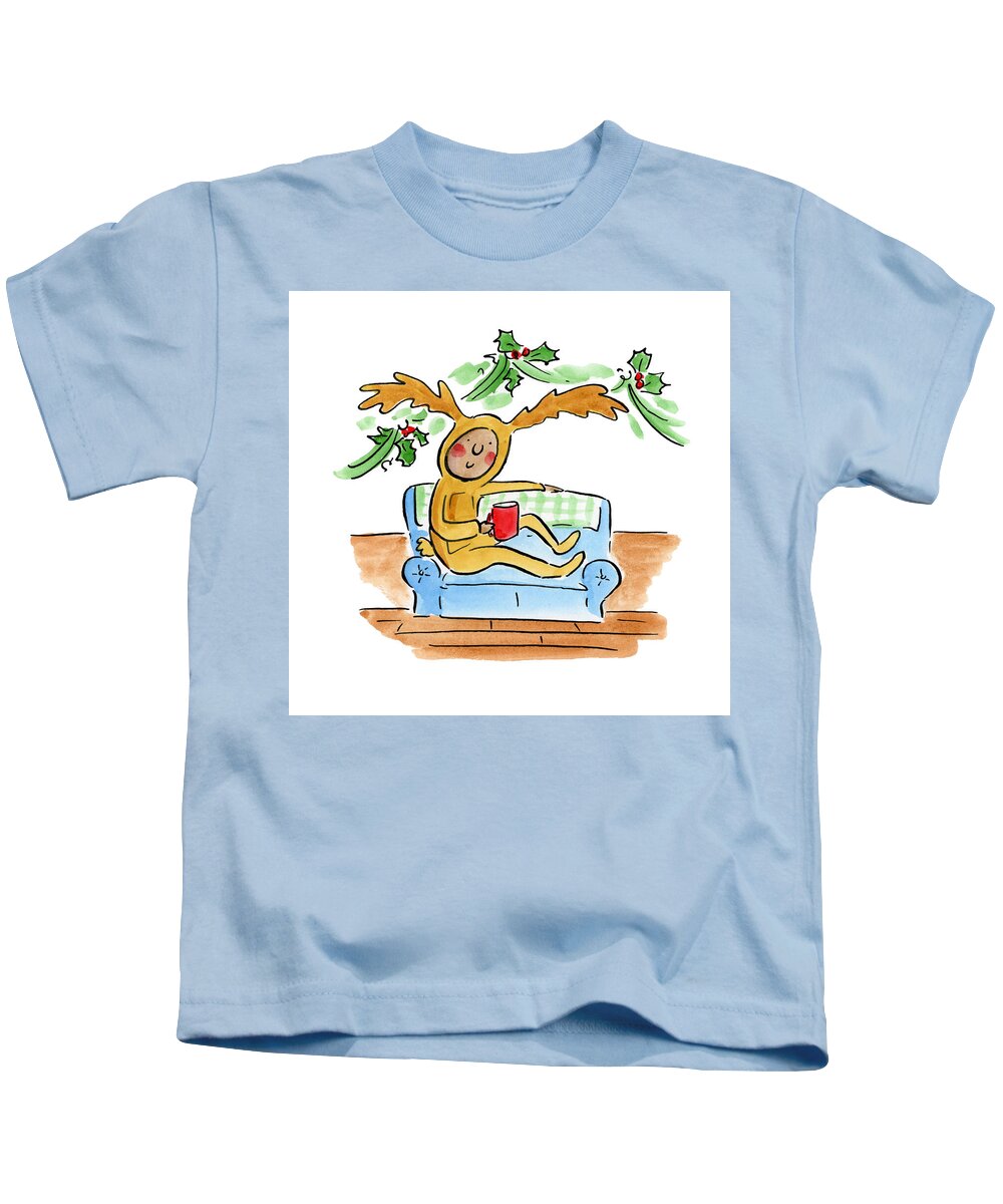 Reindeer Onesie - Kids T-Shirt