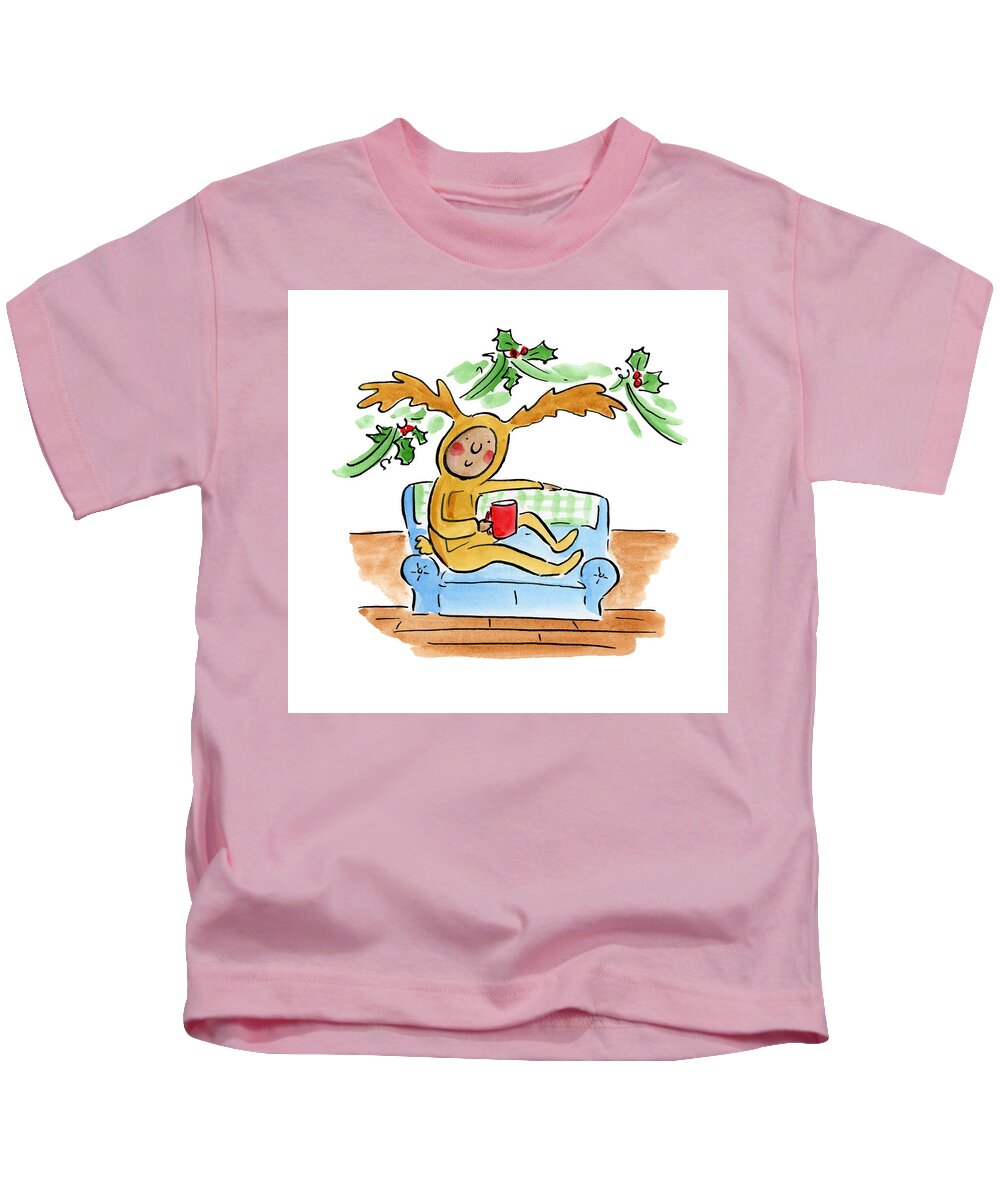 Reindeer Onesie - Kids T-Shirt