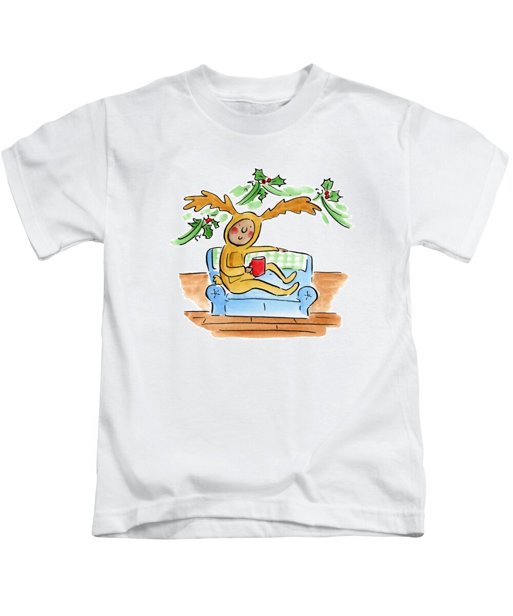 Reindeer Onesie - Kids T-Shirt