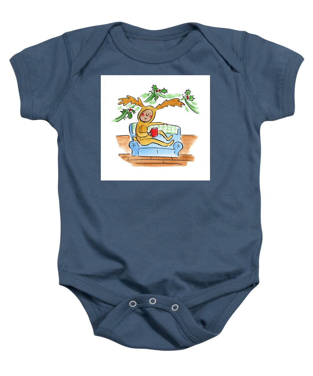 Reindeer Onesie - Baby Onesie