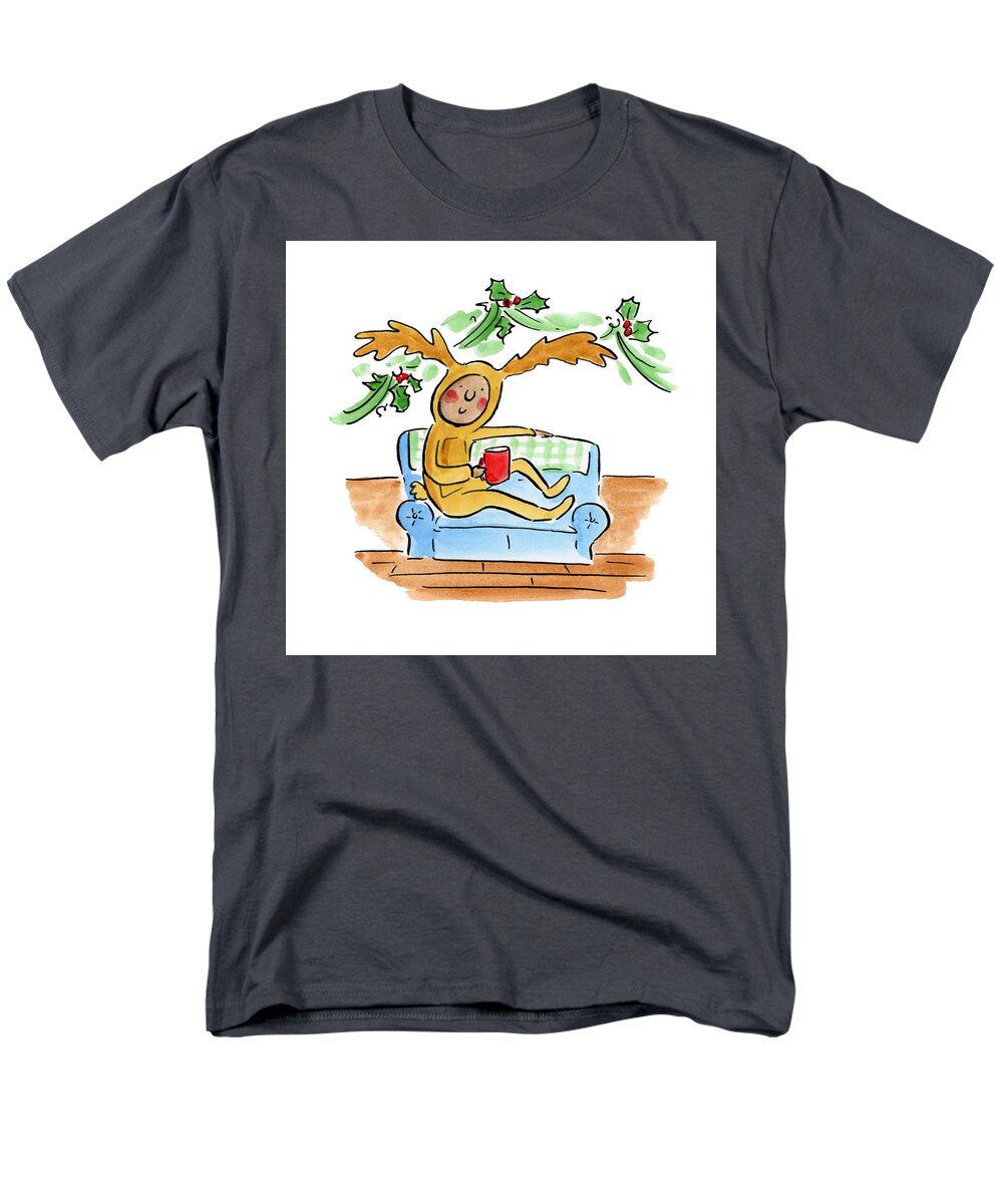 Reindeer Onesie - Men's T-Shirt  (Regular Fit)