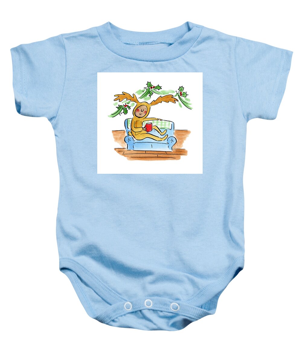 Reindeer Onesie - Baby Onesie