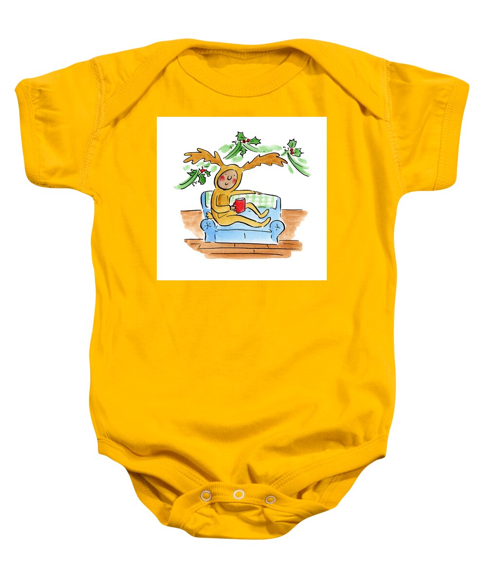 Reindeer Onesie - Baby Onesie