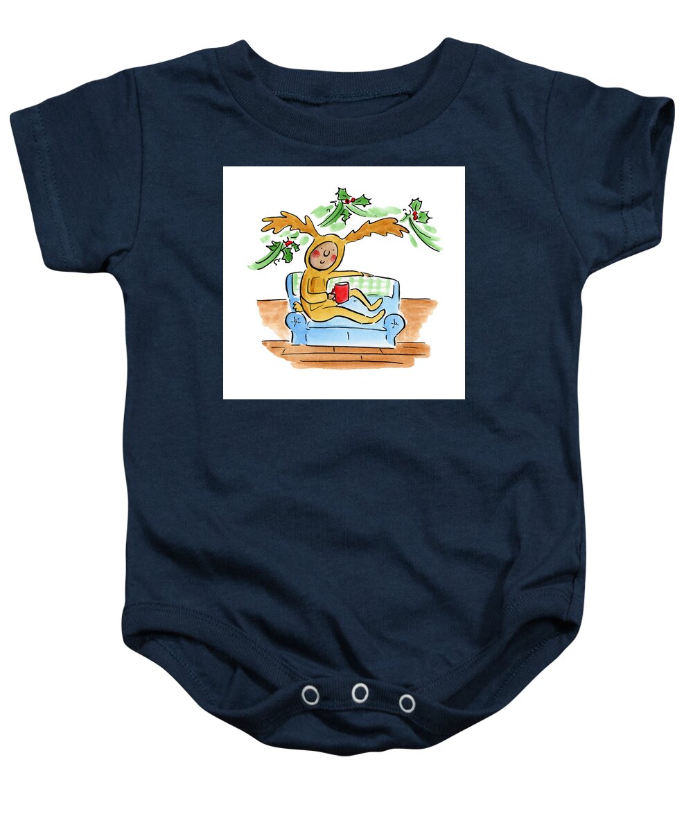 Reindeer Onesie - Baby Onesie