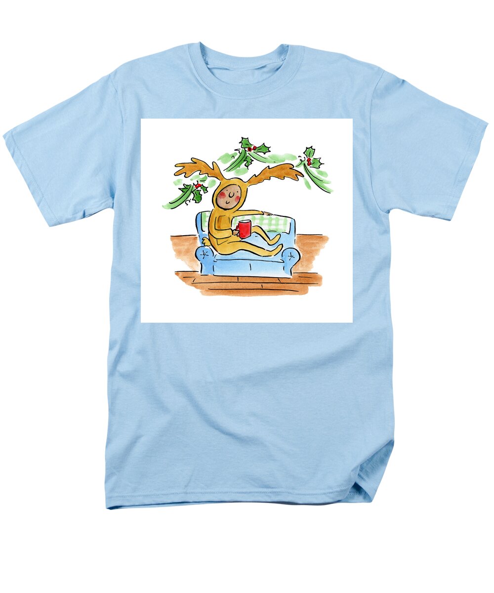 Reindeer Onesie - Men's T-Shirt  (Regular Fit)