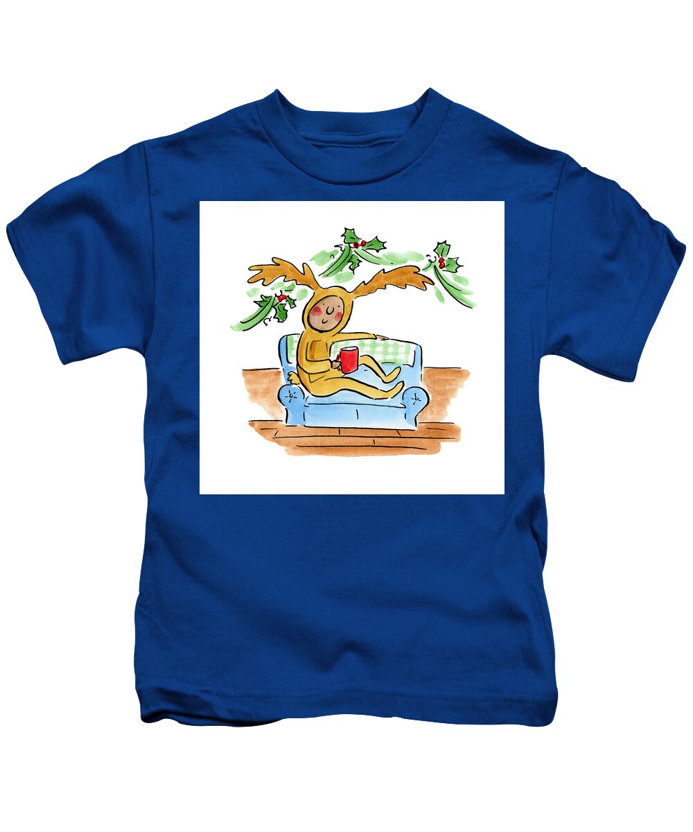 Reindeer Onesie - Kids T-Shirt