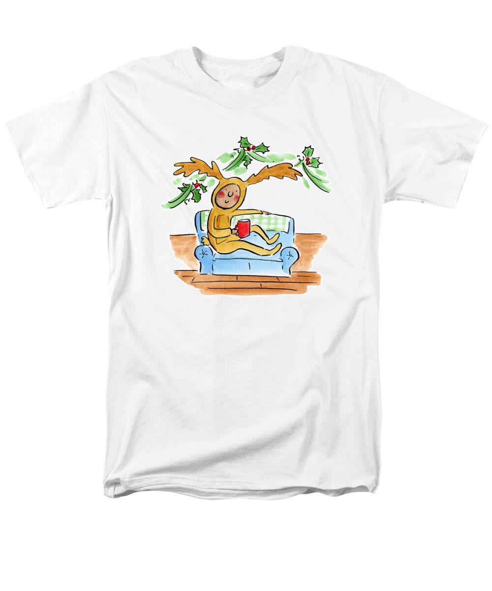 Reindeer Onesie - Men's T-Shirt  (Regular Fit)