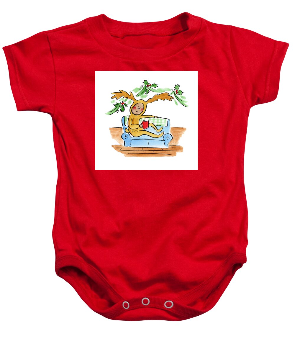 Reindeer Onesie - Baby Onesie