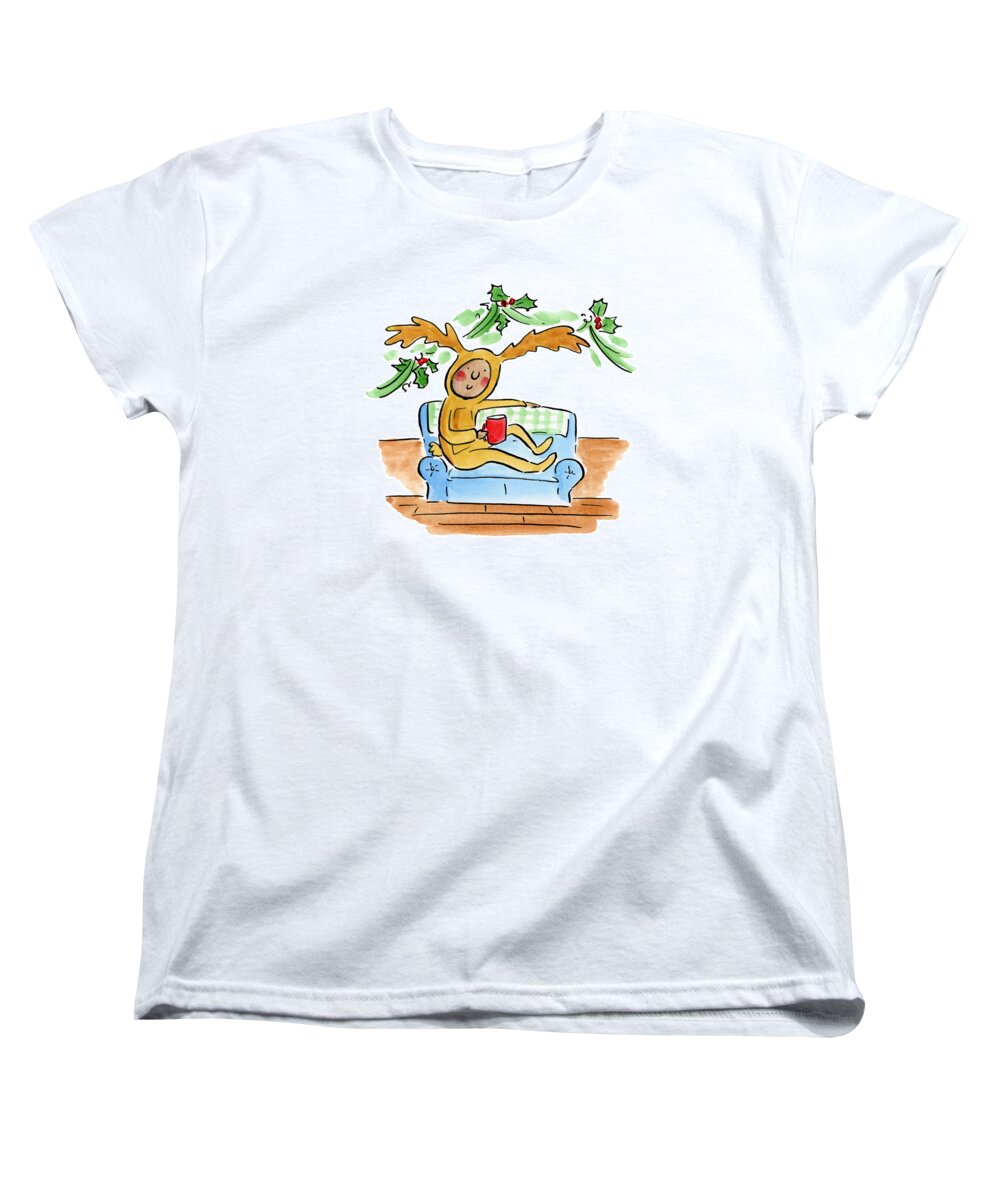 Reindeer Onesie - Women's T-Shirt (Standard Fit)