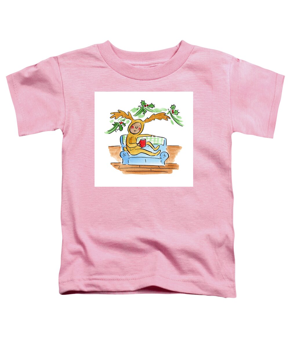 Reindeer Onesie - Toddler T-Shirt
