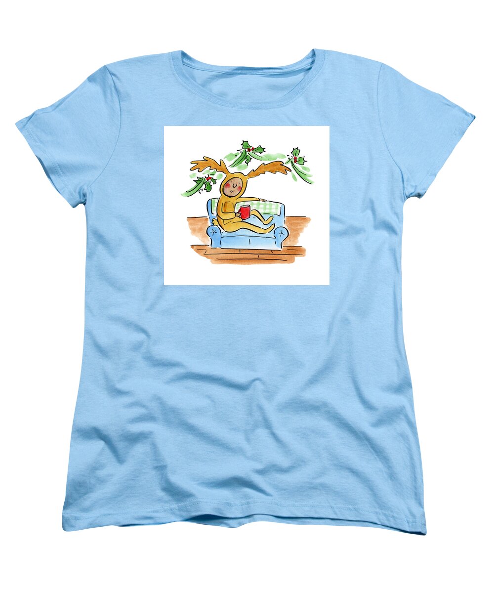 Reindeer Onesie - Women's T-Shirt (Standard Fit)