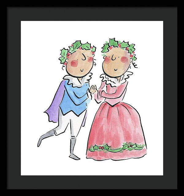 Sans Carol - Framed Print