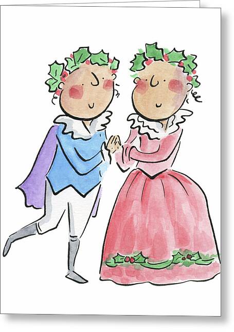 Sans Carol - Greeting Card