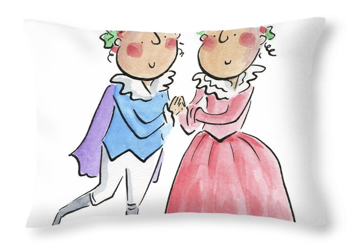 Sans Carol - Throw Pillow