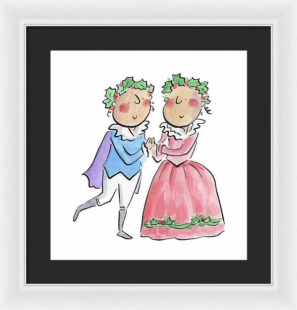 Sans Carol - Framed Print