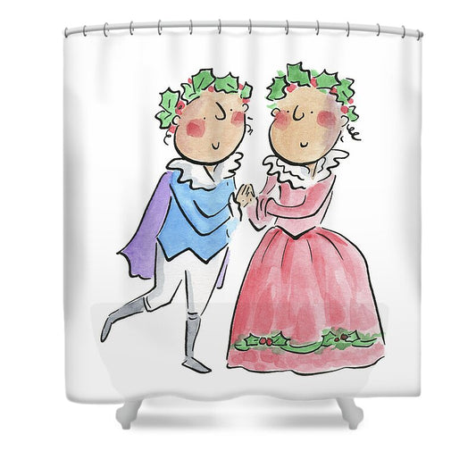 Sans Carol - Shower Curtain