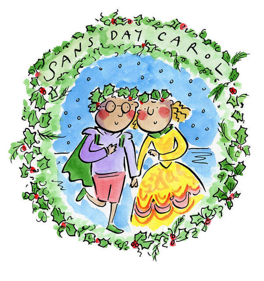 Sans Day Carol - Art Print