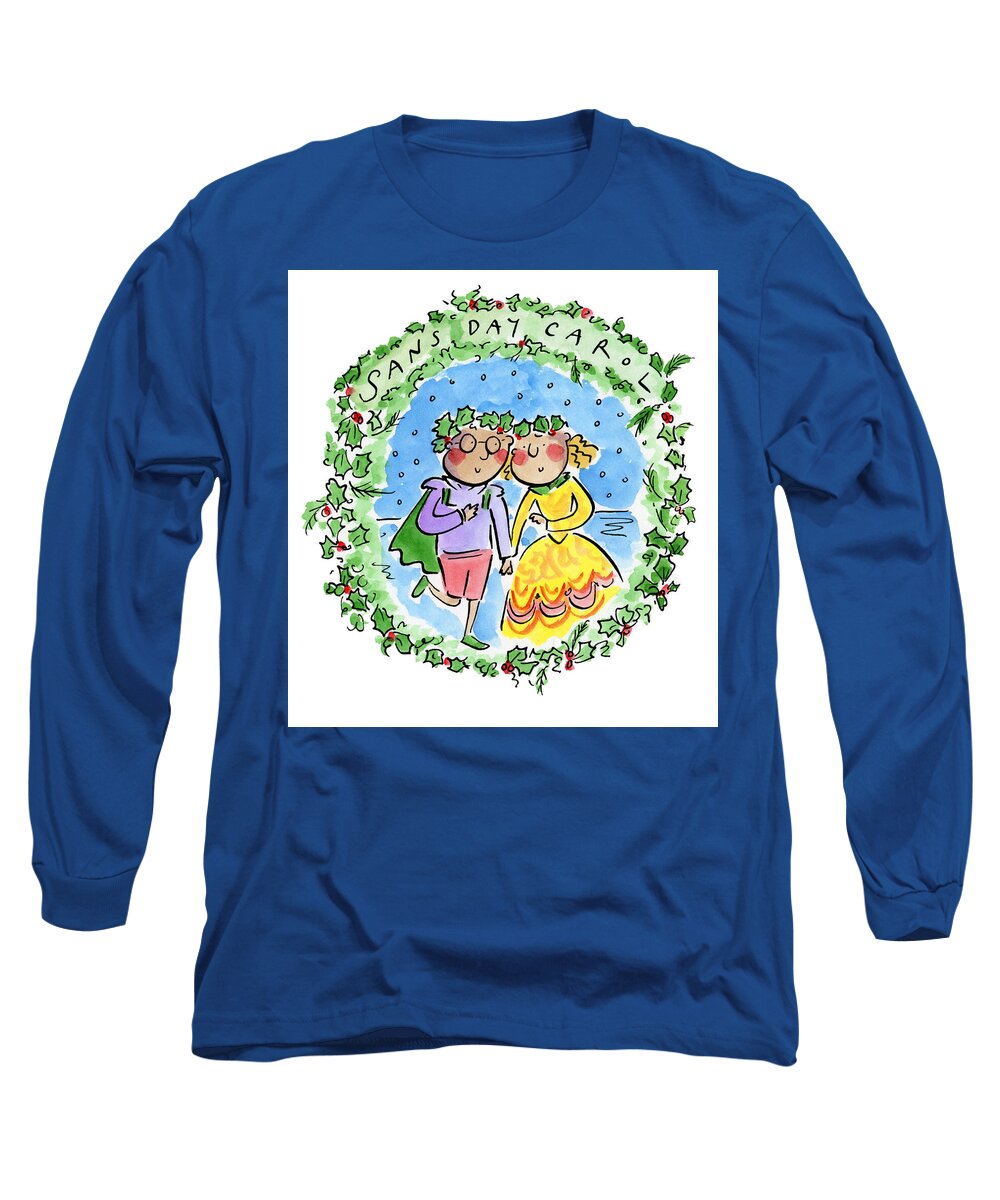 Sans Day Carol - Long Sleeve T-Shirt