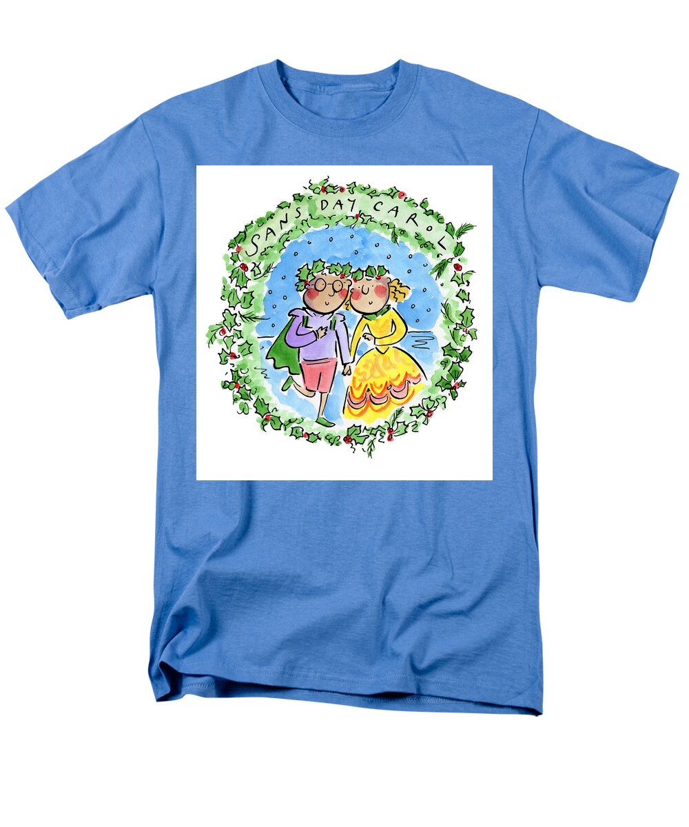 Sans Day Carol - Men's T-Shirt  (Regular Fit)