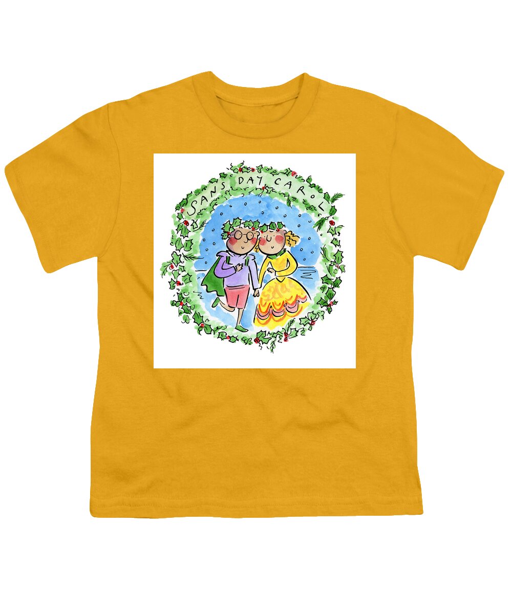 Sans Day Carol - Youth T-Shirt