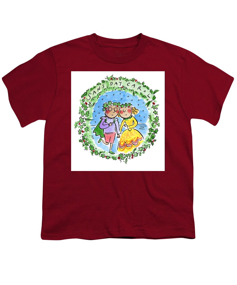 Sans Day Carol - Youth T-Shirt