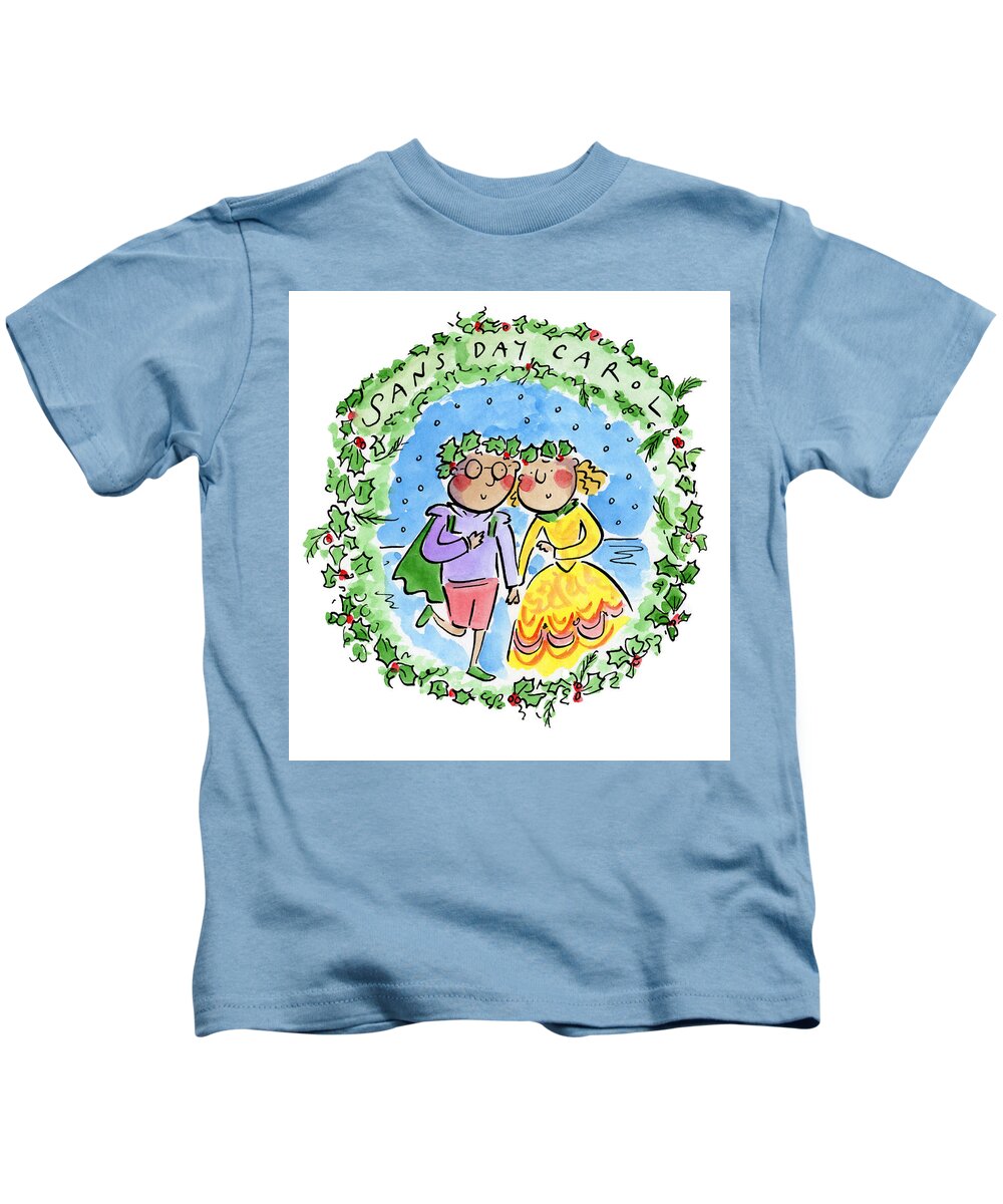 Sans Day Carol - Kids T-Shirt