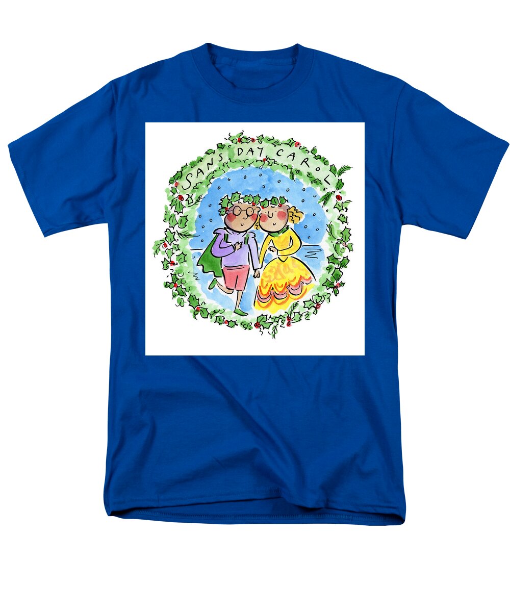 Sans Day Carol - Men's T-Shirt  (Regular Fit)