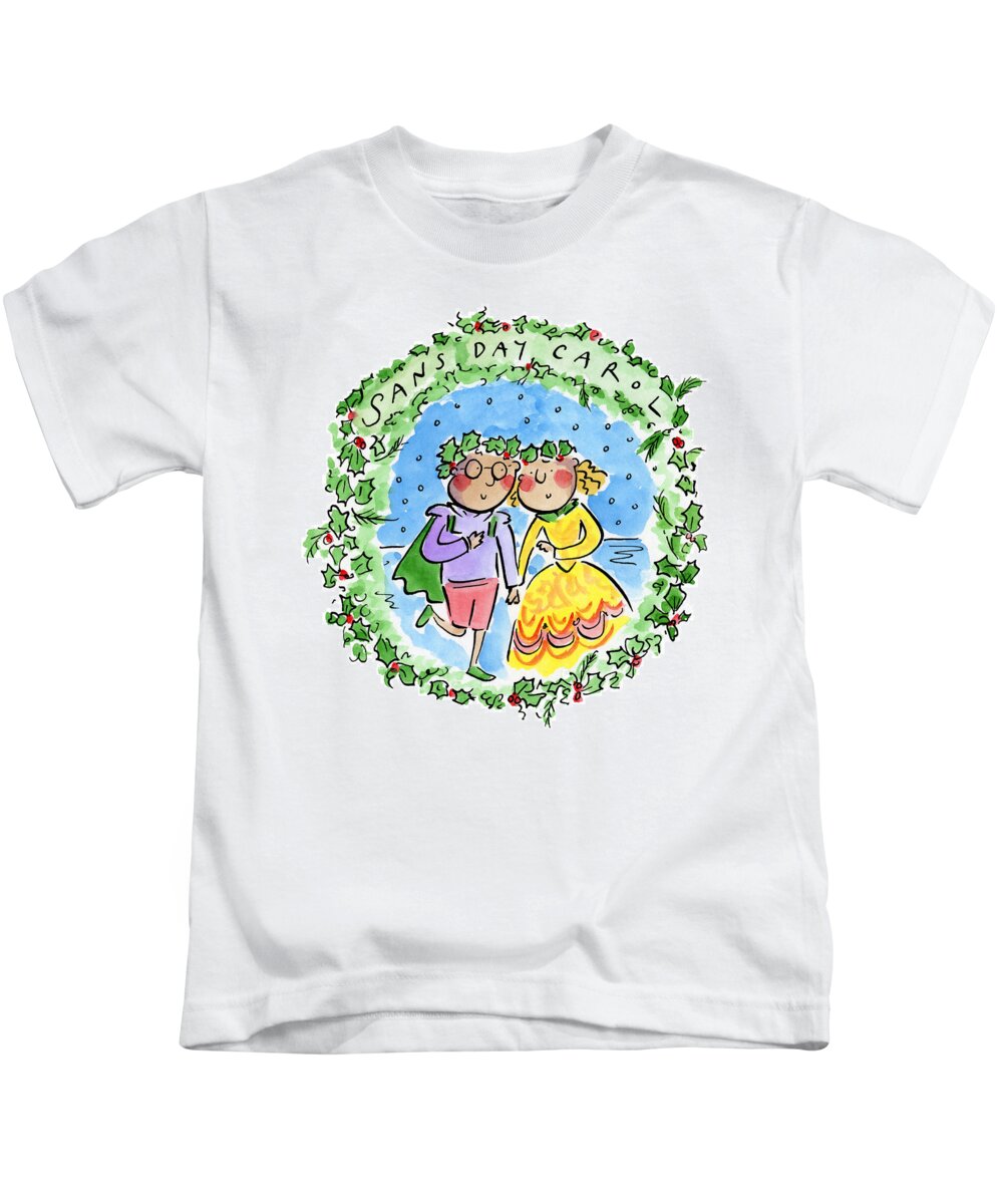 Sans Day Carol - Kids T-Shirt