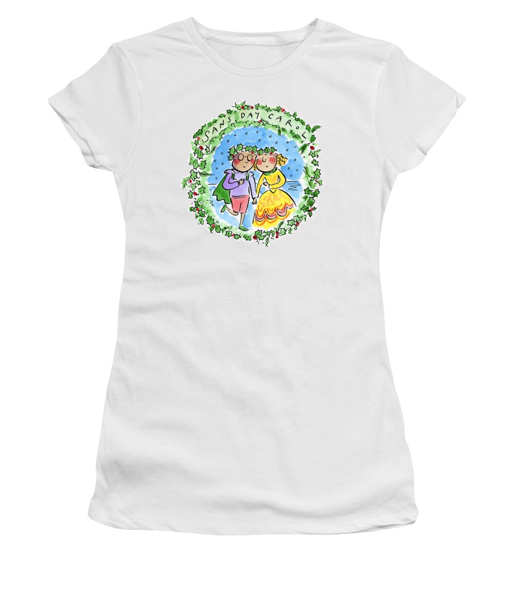 Sans Day Carol - Women's T-Shirt