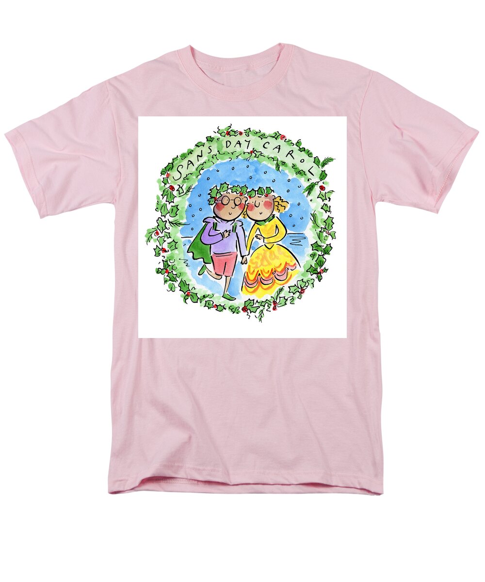 Sans Day Carol - Men's T-Shirt  (Regular Fit)