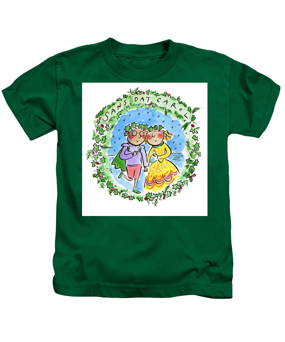 Sans Day Carol - Kids T-Shirt