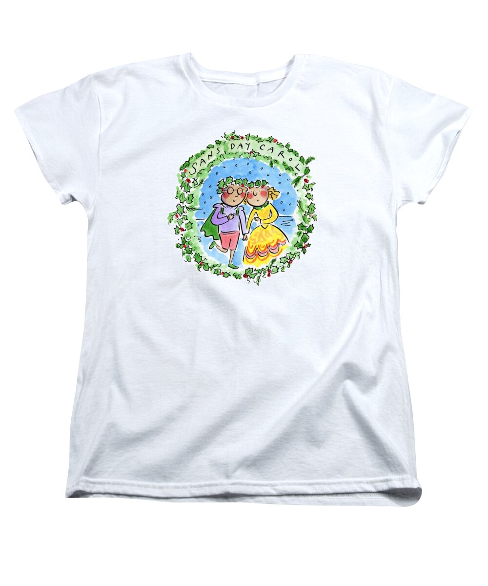 Sans Day Carol - Women's T-Shirt (Standard Fit)