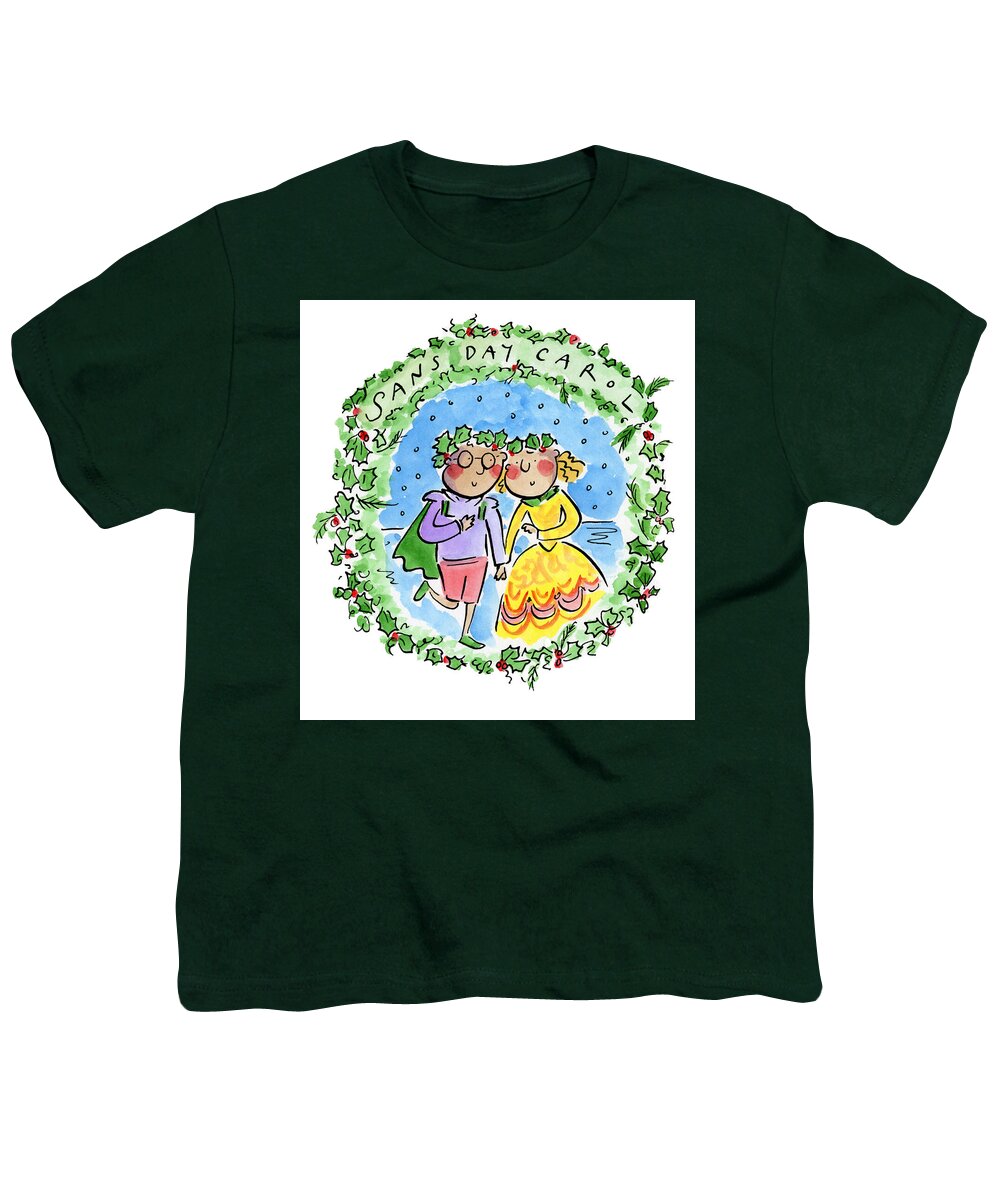 Sans Day Carol - Youth T-Shirt