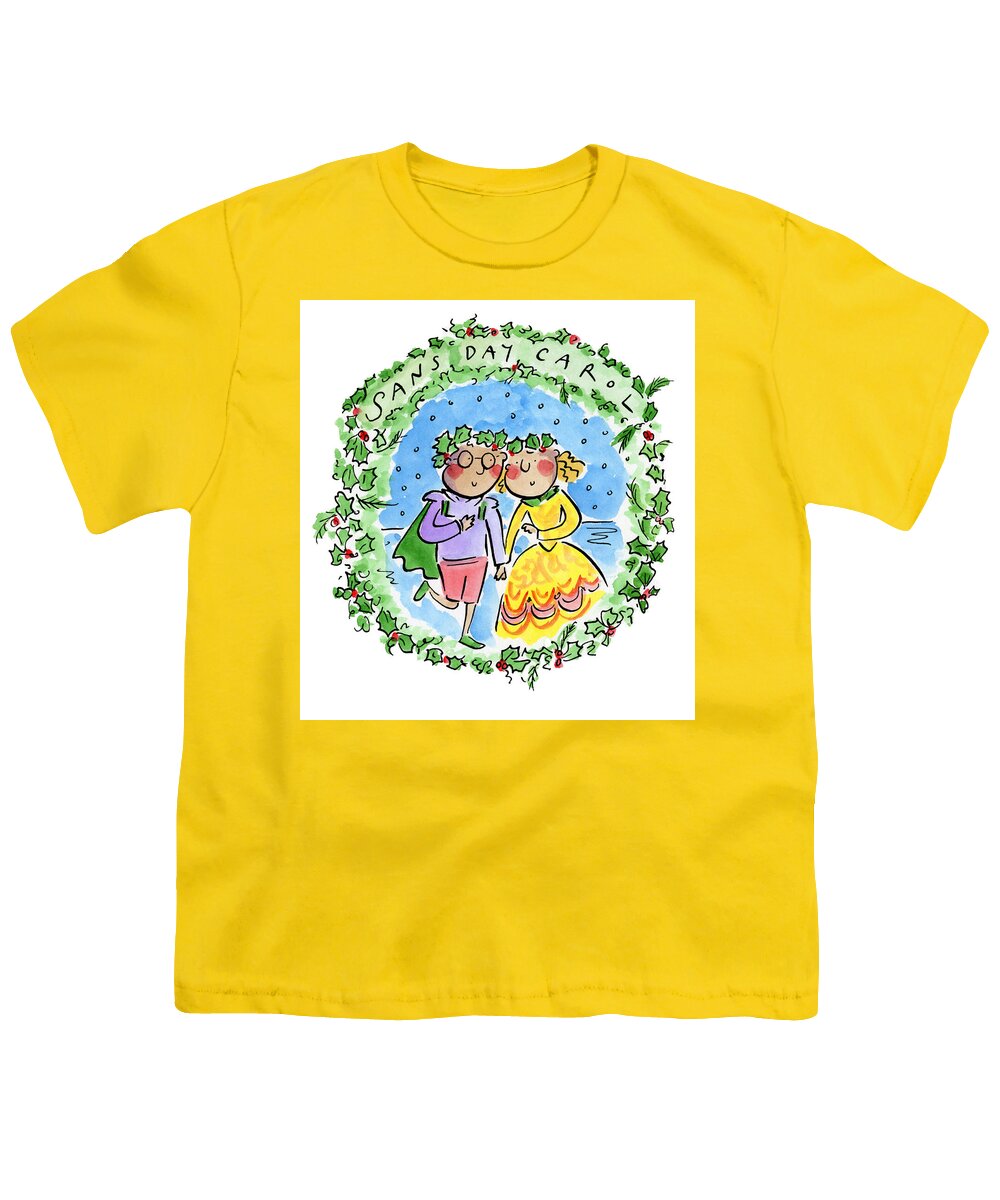 Sans Day Carol - Youth T-Shirt