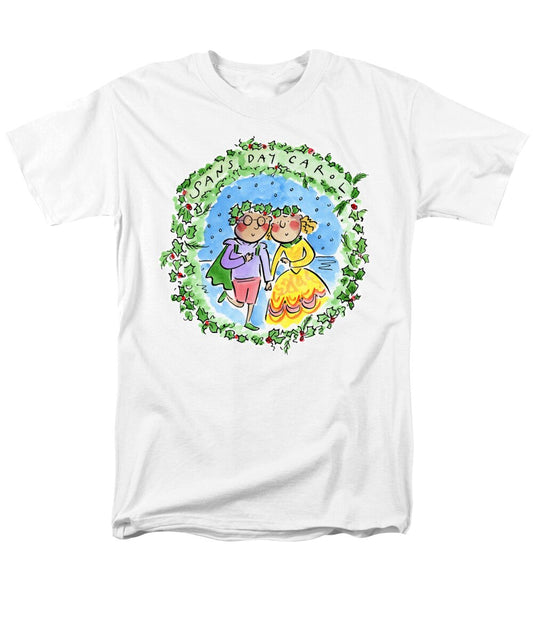 Sans Day Carol - Men's T-Shirt  (Regular Fit)