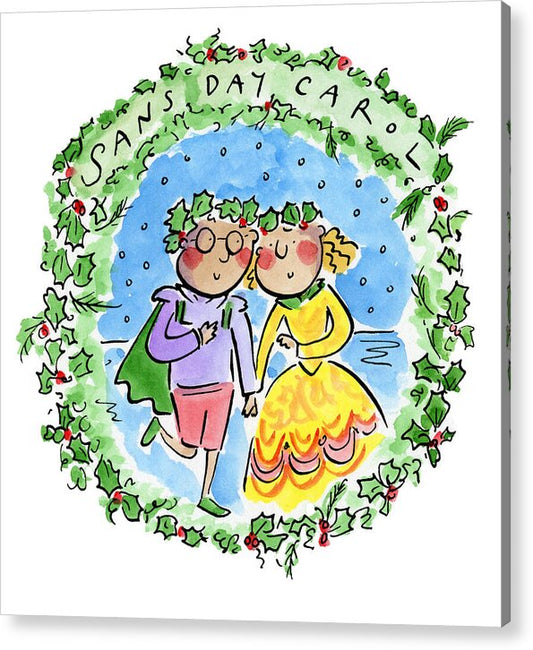 Sans Day Carol - Acrylic Print