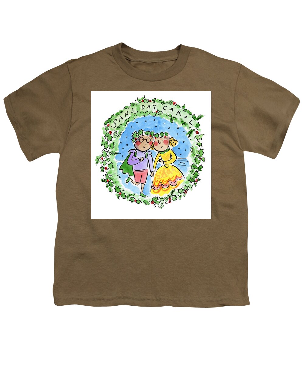 Sans Day Carol - Youth T-Shirt