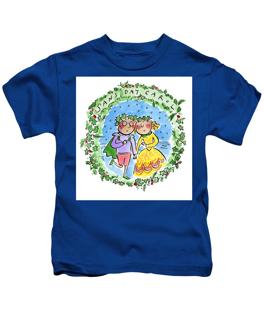 Sans Day Carol - Kids T-Shirt