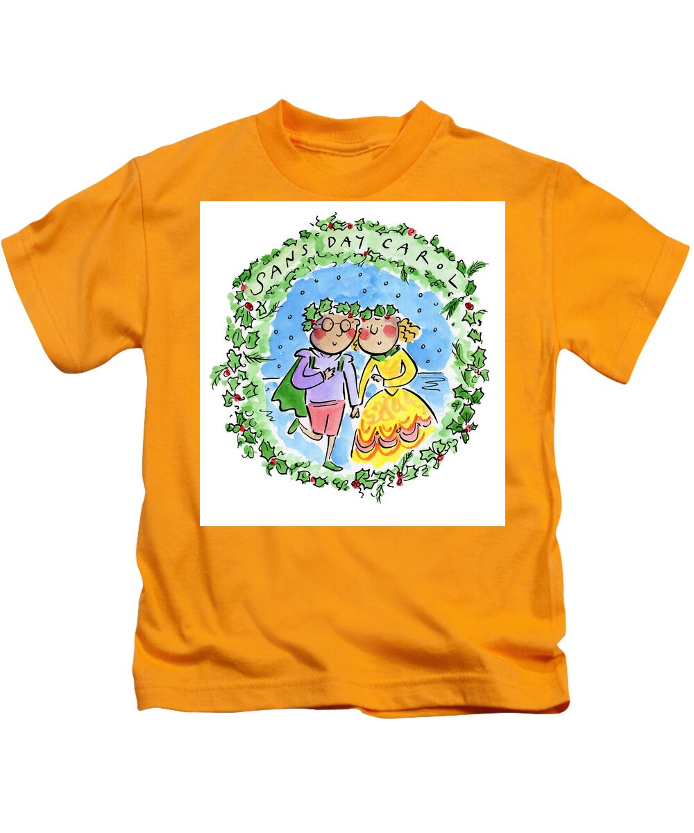 Sans Day Carol - Kids T-Shirt