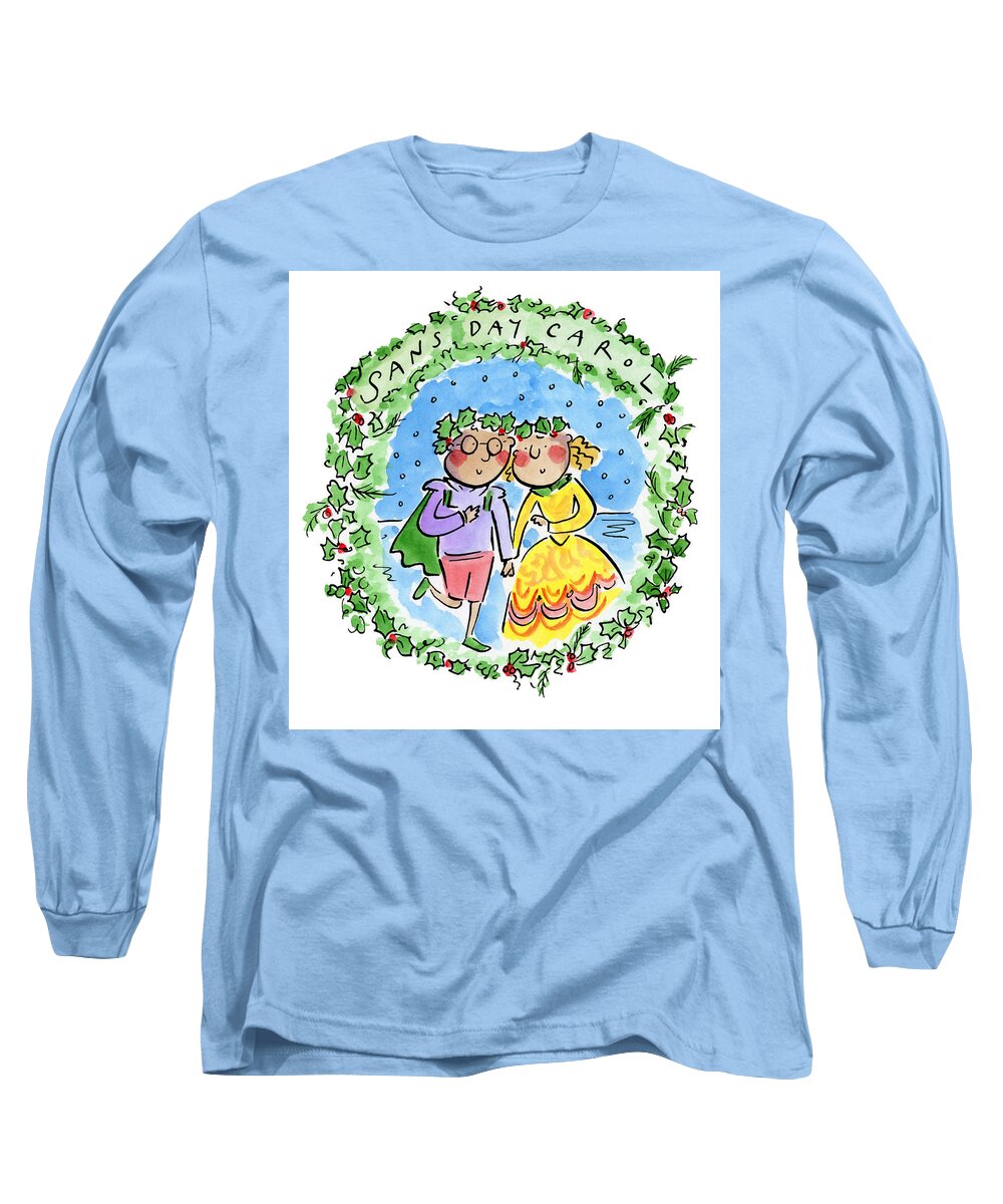 Sans Day Carol - Long Sleeve T-Shirt