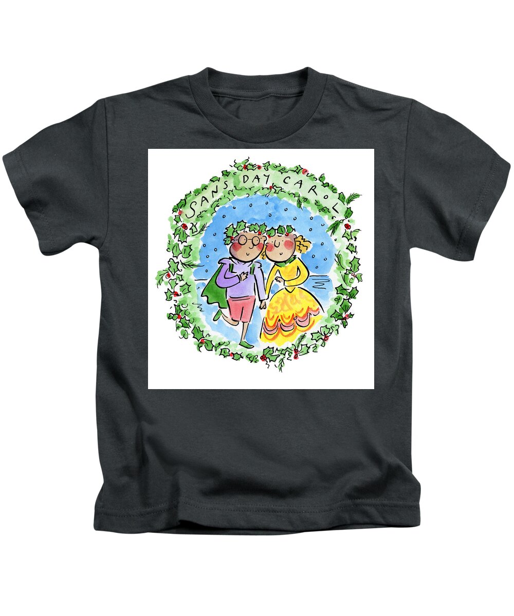Sans Day Carol - Kids T-Shirt