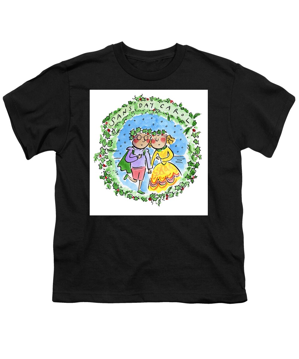 Sans Day Carol - Youth T-Shirt
