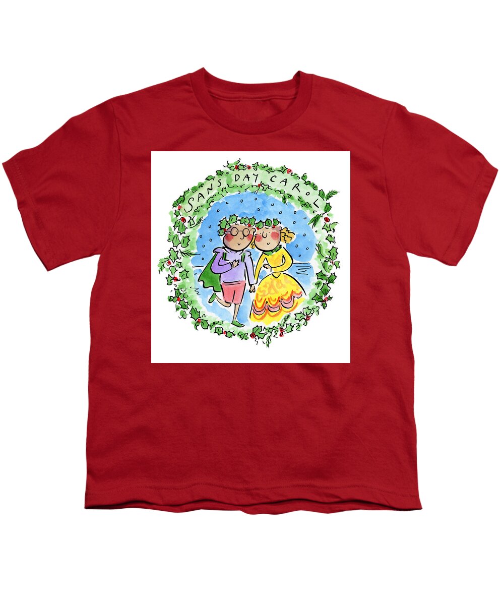 Sans Day Carol - Youth T-Shirt