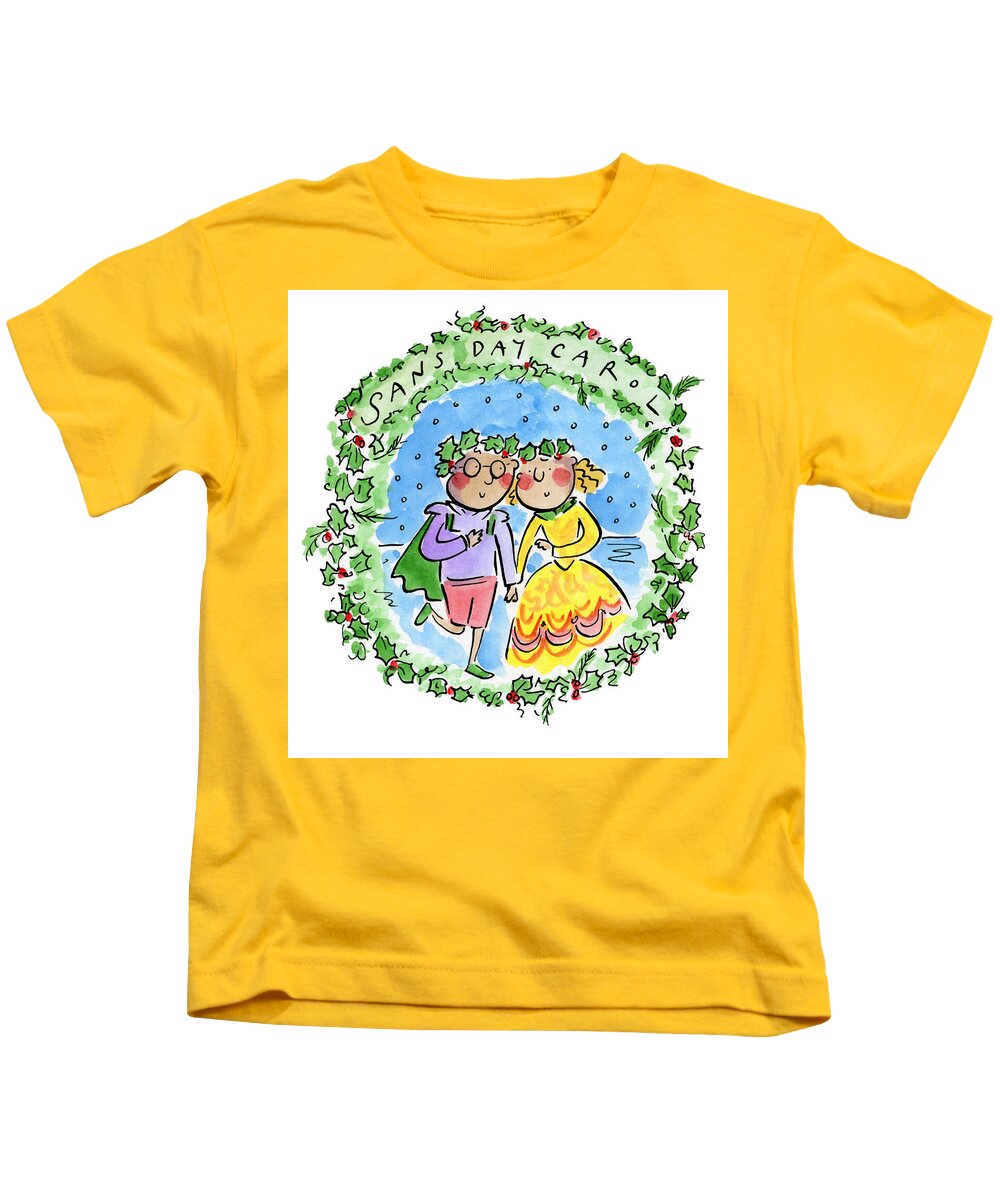 Sans Day Carol - Kids T-Shirt