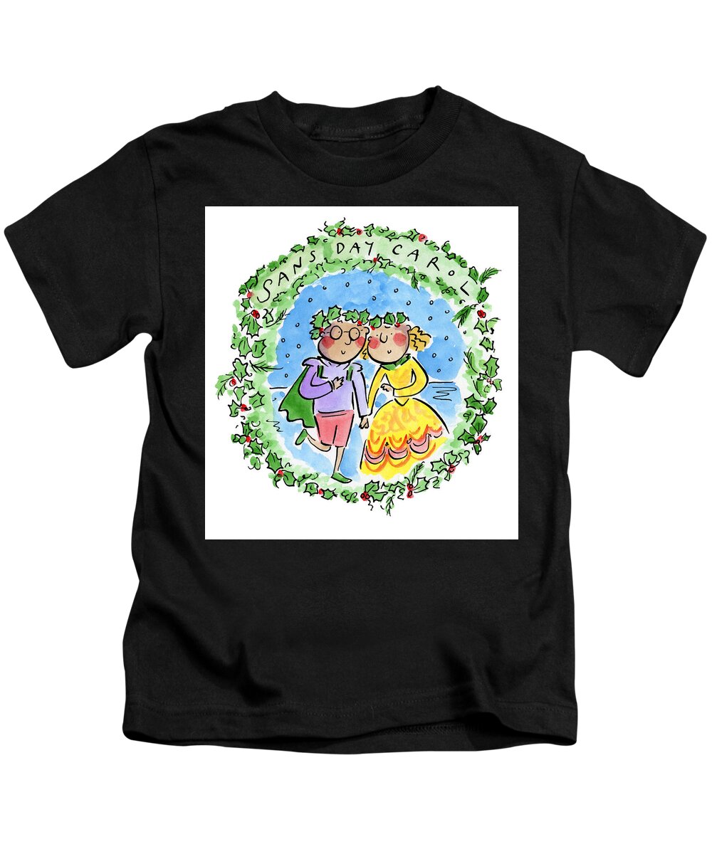 Sans Day Carol - Kids T-Shirt
